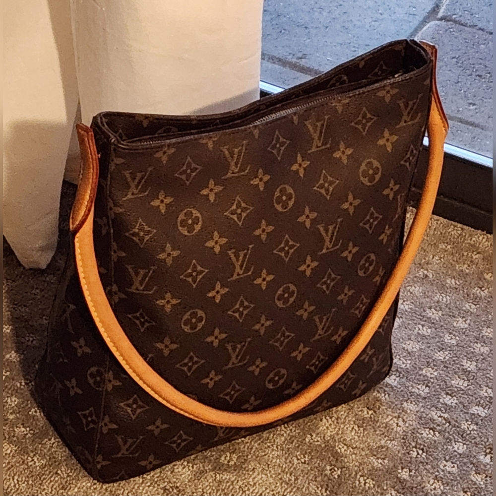 LOUIS VUITTON Looping GM Monogram Bag DU1001 WITH COA - Picture 2 of 16